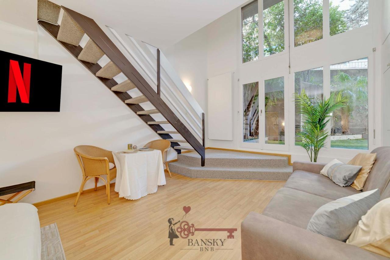 Duplex Loft In Lugano Center With Garden, Wi-Fi -By Easylife Swiss Apartment Ngoại thất bức ảnh