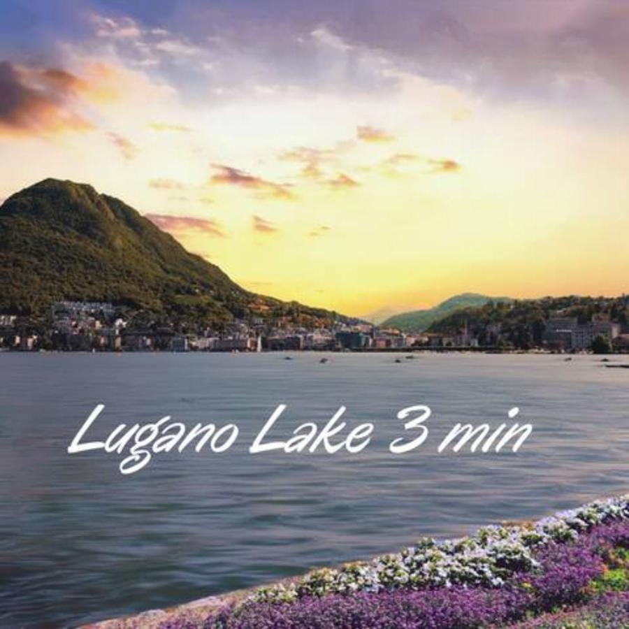 Duplex Loft In Lugano Center With Garden, Wi-Fi -By Easylife Swiss Apartment Ngoại thất bức ảnh